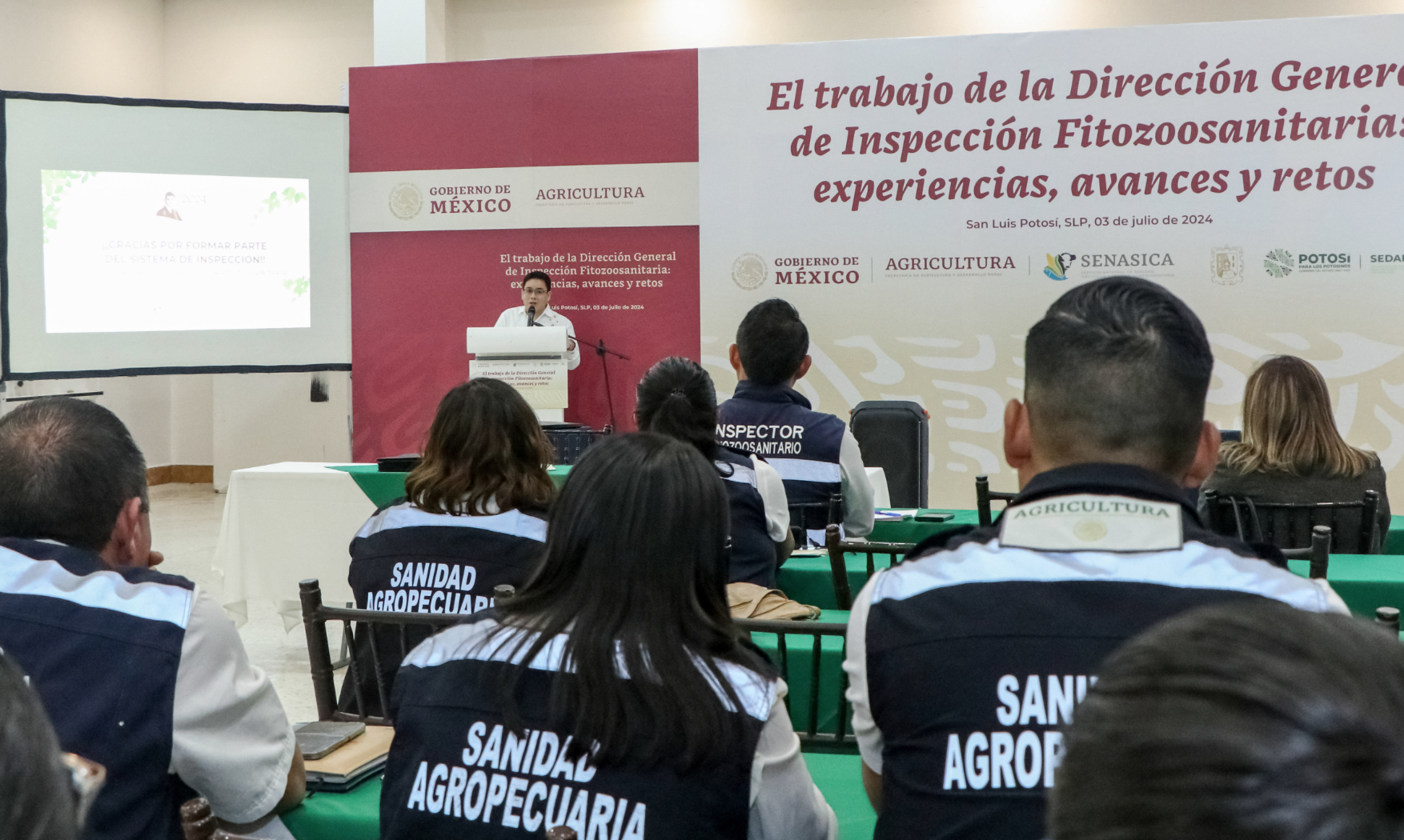 Reconocen a Profesionales de inspección, héroes de la sanidad